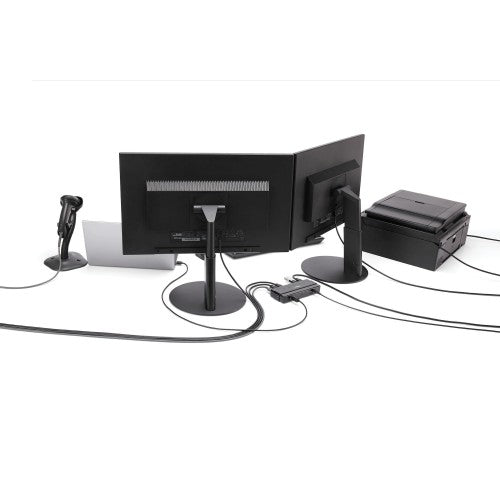 StarTech.com ST7300USB3B interface hub USB 3.2 Gen 1 (3.1 Gen 1) Type-B 5000 Mbit/s Black