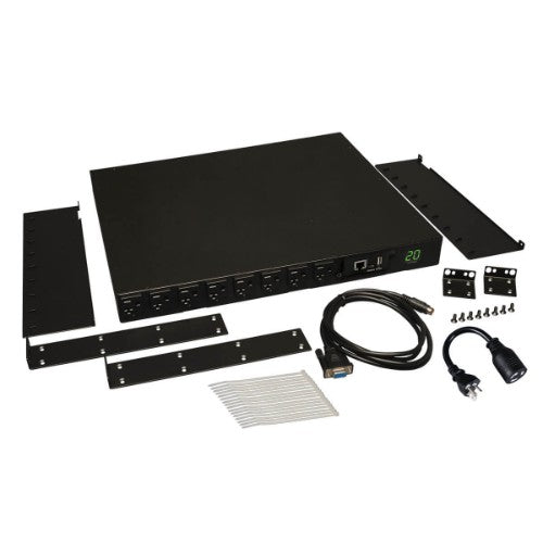Tripp Lite PDUMH20NET power distribution unit (PDU) 16 AC outlet(s) 1U Black