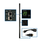 Tripp Lite PDUMV20NETLX power distribution unit (PDU) 24 AC outlet(s) 0U Black