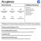 HP EliteBook 8 G1a 16 inch Notebook Next Gen AI PC Wolf Pro Security Edition Silver