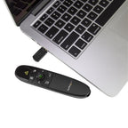 StarTech.com PRESREMOTEG wireless presenter Black