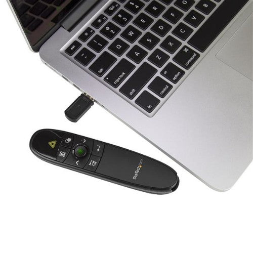 StarTech.com PRESREMOTEG wireless presenter Black