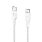 Belkin CAB014bt3MWH USB cable USB 2.0 118.1" (3 m) USB C White