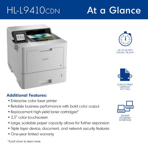 Brother HL-L9410CDN laser printer Color 2400 x 600 DPI A4