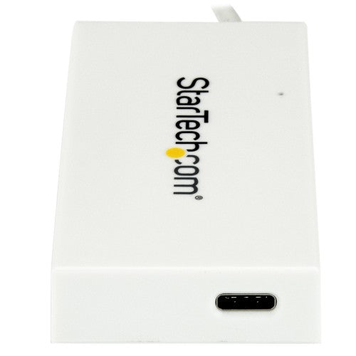 StarTech.com HB30C3A1CFBW interface hub USB 3.2 Gen 1 (3.1 Gen 1) Type-C 5000 Mbit/s White