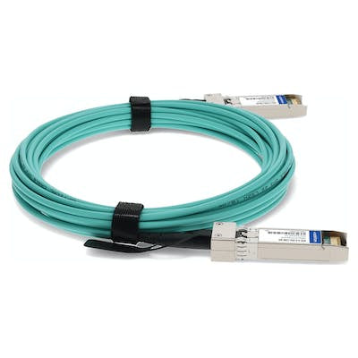 AddOn Networks AOC-S-S-25G-15M-AO InfiniBand/fibre optic cable 590.6" (15 m) SFP28 Aqua color