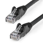 StarTech.com N6LPATCH50BK networking cable Black 598.4" (15.2 m) Cat6 U/UTP (UTP)