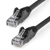 StarTech.com N6LPATCH50BK networking cable Black 598.4" (15.2 m) Cat6 U/UTP (UTP)