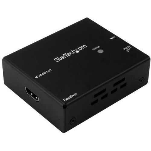 StarTech.com STDHVHDBT AV extender AV transmitter & receiver Black