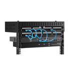 StarTech.com RK812WALLOA rack cabinet 8U Wall mounted rack Black