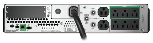 APC SMT2200RM2UC uninterruptible power supply (UPS) Line-Interactive 2.2 kVA 1980 W 8 AC outlet(s)