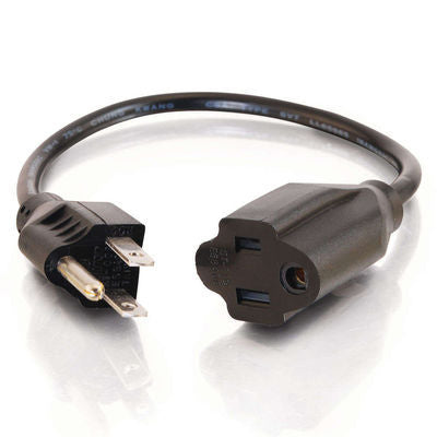 C2G 53410 power cable Black 295.3" (7.5 m) NEMA 5-15P