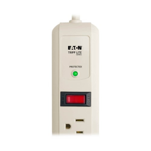 Tripp Lite TLP74R surge protector White 7 AC outlet(s) 120 V 48" (1.22 m)