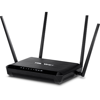 Trendnet AC2600 StreamBoost wireless router Gigabit Ethernet Black