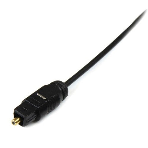 StarTech.com 3 ft Thin Toslink Digital audio cable 35.8" (0.91 m) Black