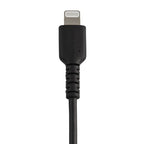 StarTech.com RUSBLTMM15CMB mobile phone cable Black 5.91" (0.15 m) USB A Lightning