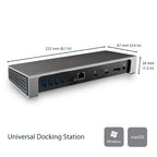 StarTech.com TB3DOCK2DPPD laptop dock/port replicator Wired USB 3.2 Gen 1 (3.1 Gen 1) Type-C Black