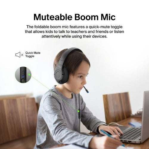 Belkin SoundForm Inspire Headset Wired Head-band USB Type-C Black