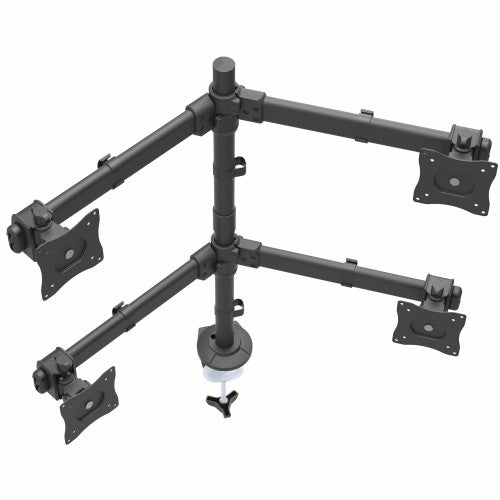 StarTech.com ARMQUAD monitor mount / stand 27" Desk Black