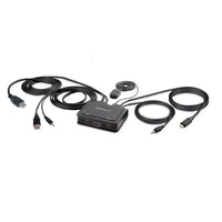 StarTech.com C2-H46-UAC-CBL-KVM KVM switch Black