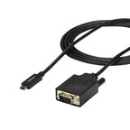 StarTech.com CDP2VGAMM2MB video cable adapter 78.7" (2 m) USB Type-C VGA (D-Sub) Black