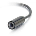 C2G 54426 mobile phone cable Black 3.54" (0.0900 m) USB-C 3.5 mm