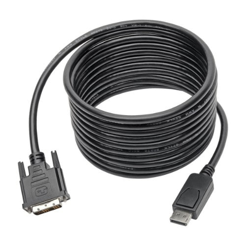Tripp Lite P581-015 video cable adapter 177.2" (4.5 m) DisplayPort DVI-D Black