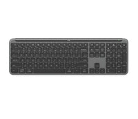 Logitech Signature Slim K950 keyboard Office RF Wireless + Bluetooth QWERTY English Graphite