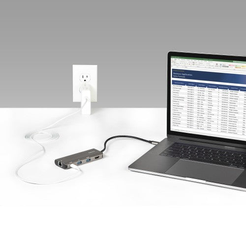 StarTech.com DKT31CHPDL laptop dock/port replicator Wired USB 3.2 Gen 2 (3.1 Gen 2) Type-C Black, Gray