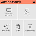 HP E32k G5 4K USB-C Monitor