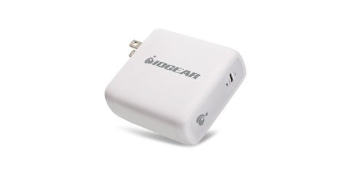 iogear GPAWC100W mobile device charger White Indoor