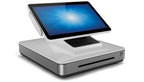 Elo Touch Solutions PayPoint, Android 8.1 with Google Play Services, 13.3-inch, PCAP, 3GB RAM, 32GB SSD, 2-inch receipt printer, 1D scanner, cash drawer, White, Worldwide 13.3" 1920 x 1080 pixels Black, White