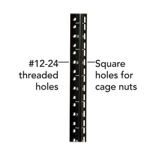 Tripp Lite SRW6UG rack cabinet Wall mounted rack Black