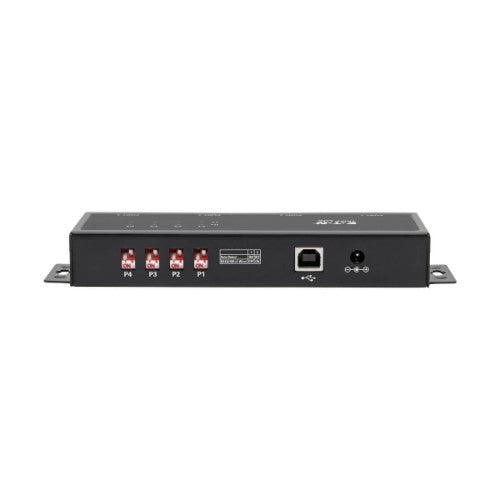Tripp Lite U208-004-IND interface hub USB 2.0 Type-B 480 Mbit/s Black
