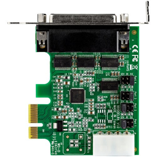 StarTech.com PEX4S953LP interface cards/adapter Internal Serial