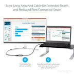 StarTech.com MDP2HDEC video cable adapter 13" (0.331 m) Mini DisplayPort HDMI Type A (Standard)