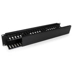 StarTech.com CMDUCT2U rack accessory Cable management panel