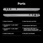 HP ZBook Studio G11 Intel Core Ultra 7 165H Mobile workstation 16" Touchscreen WQUXGA 32 GB DDR5-SDRAM 1 TB SSD NVIDIA RTX 3000 Ada Wi-Fi 7 (802.11be) Windows 11 Pro Silver