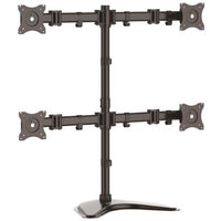 StarTech.com ARMBARQUAD monitor mount / stand 27" Desk Black