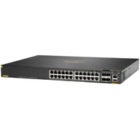HPE Aruba Networking CX 6200F 24G Class-4 PoE 4SFP 370W Managed L3 Gigabit Ethernet (10/100/1000) Power over Ethernet (PoE) 1U