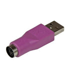 StarTech.com GC46MFKEY cable gender changer USB A PS/2 Violet