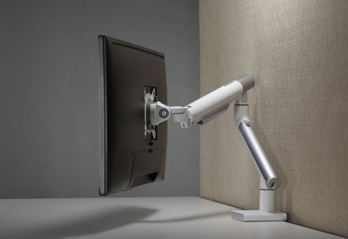 Amer Mounts HYDRA1A monitor mount / stand 34" Gray, White Desk