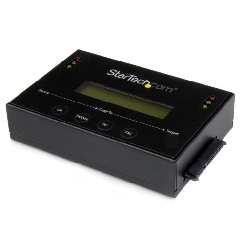 StarTech.com SATDUP11IMG media duplicator HDD/SSD duplicator Black
