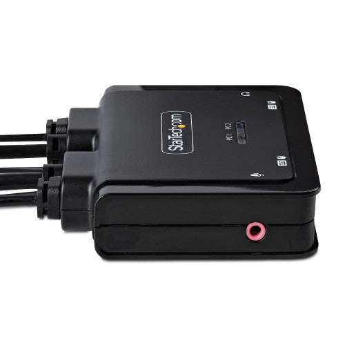 StarTech.com C2-D46-UC2-CBL-KVM KVM switch Black