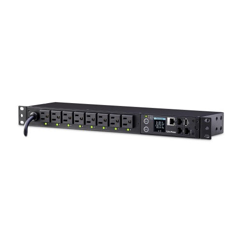 CyberPower PDU41001 power distribution unit (PDU) 8 AC outlet(s) 1U Black