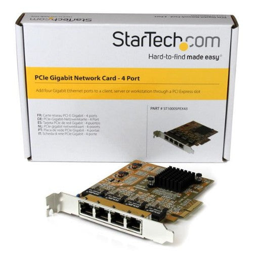 StarTech.com ST1000SPEX43 network card Internal Ethernet 2000 Mbit/s
