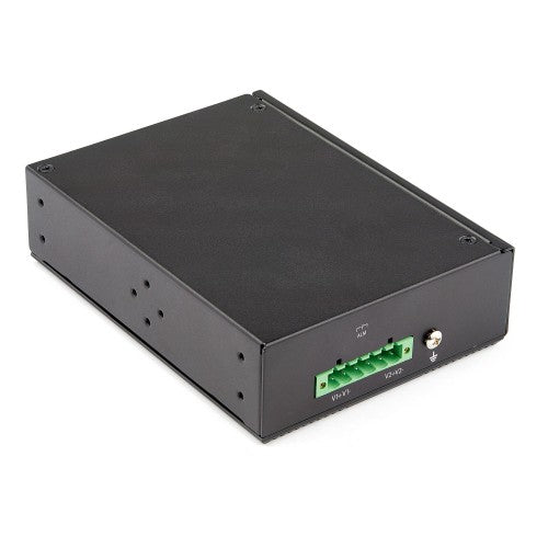 StarTech.com IESC1G80UP network switch Unmanaged Gigabit Ethernet (10/100/1000) Power over Ethernet (PoE) Black
