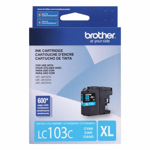 Brother LC-103CS ink cartridge Original High (XL) Yield Cyan