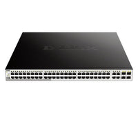 D-Link DGS-1210-52MP network switch Managed L2 Gigabit Ethernet (10/100/1000) 1U Black