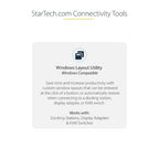 StarTech.com MST14CD123HD USB graphics adapter 3840 x 2160 pixels Gray